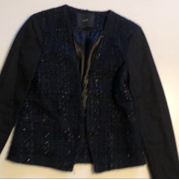 Tweed jacket blue/black/silver - Picture 9 of 9